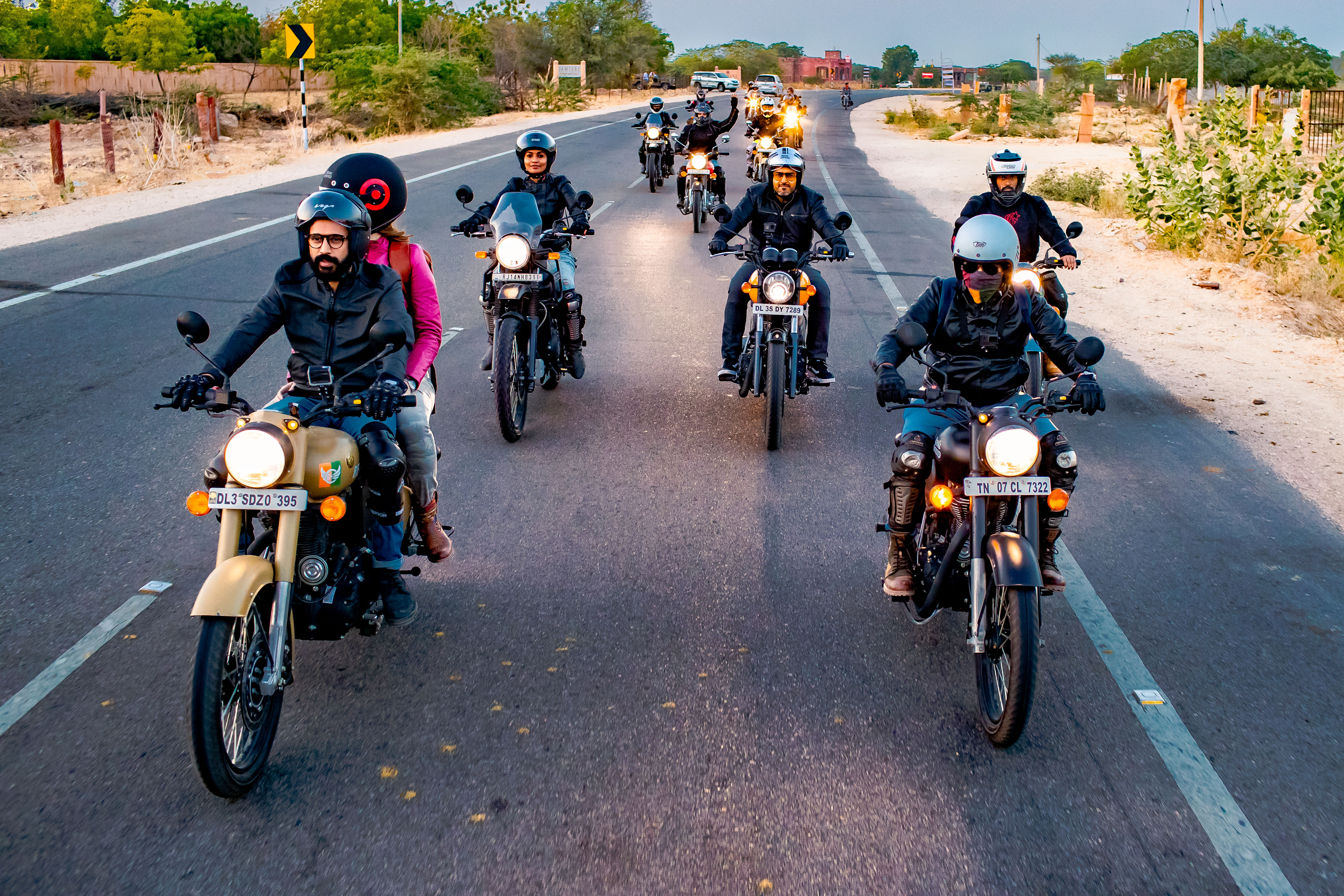 After Dark Ride Royal Enfield