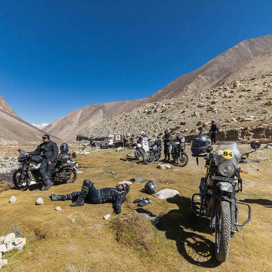 ladakh enfield trip