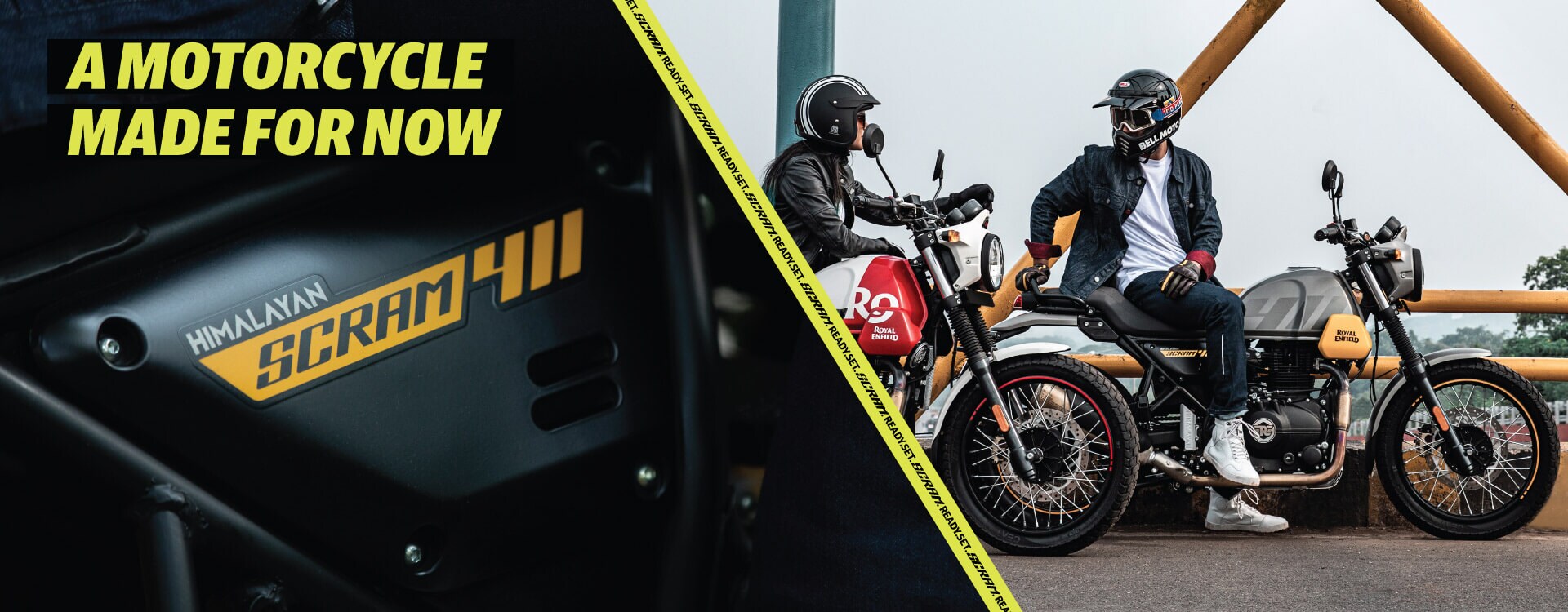 A motorcycle made for now