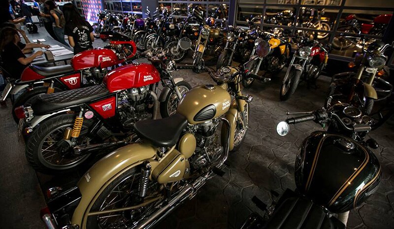 In Store Royal Enfield