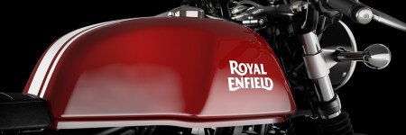 Quintessential cafe racer tank