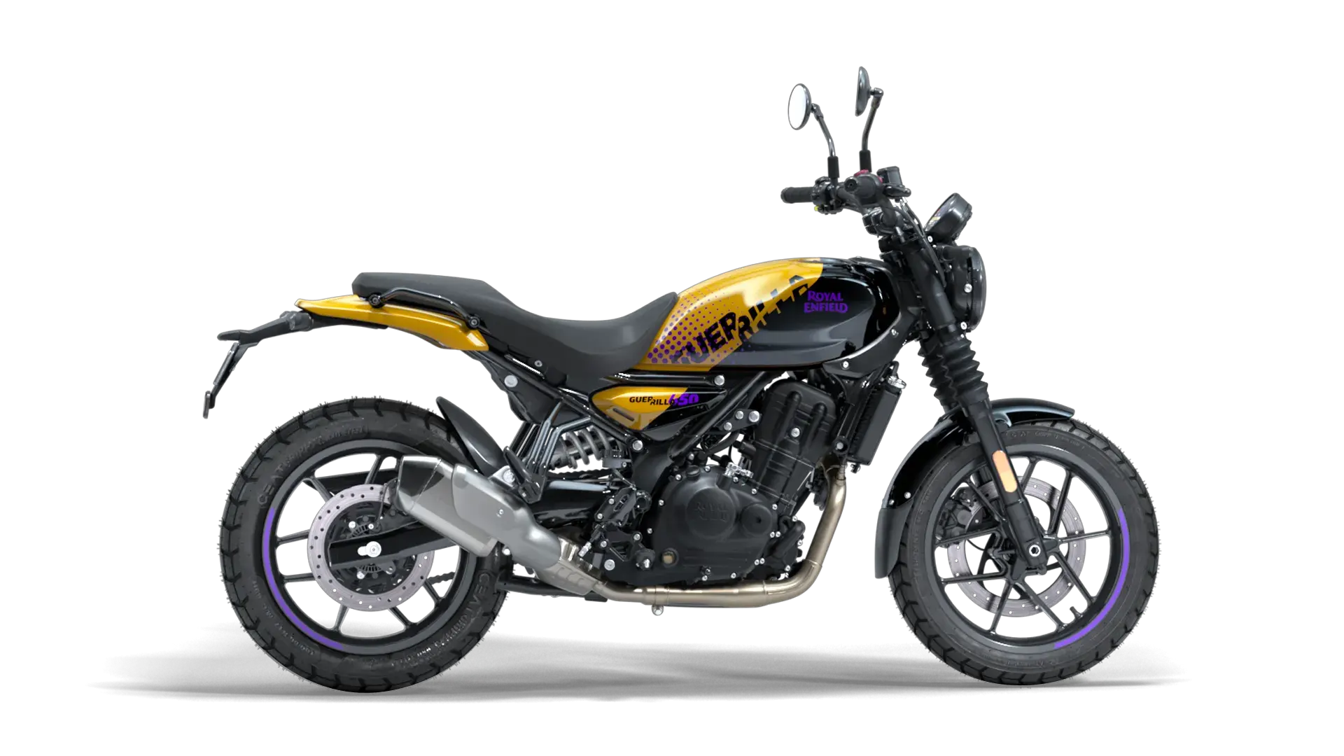 Royal Enfield Guerrilla 450 - Yellow Ribbon