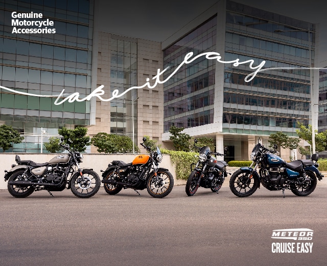 Royal Enfield Genuine Motorcycle Accessories for Meteor 350