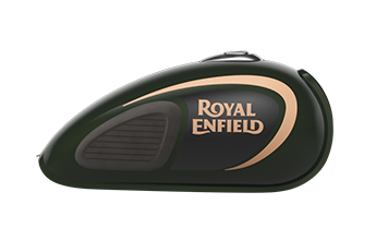 Royal Enfield Classic 350 Bike - Halcyon Green Fuel Tank