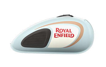 Royal Enfield Classic 350 Bike - Halcyon Grey Fuel Tank
