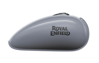 Royal enfield classic 350 sales silver fuel tank price