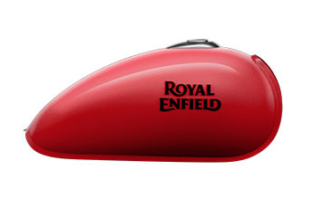 Royal Enfield Classic 350 Bike - Redditch Red Fuel Tank