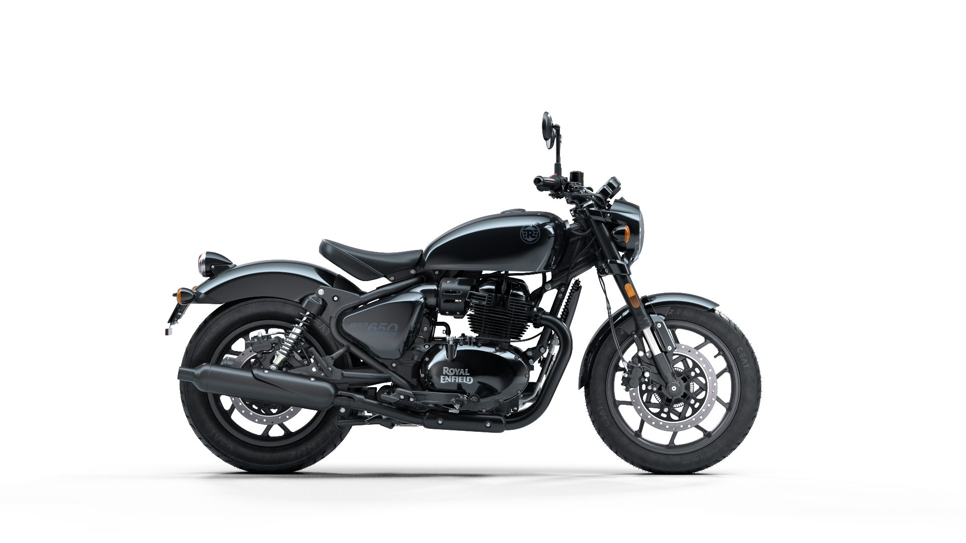 Royal Enfield Shotgun 650 Metal Grey Colour