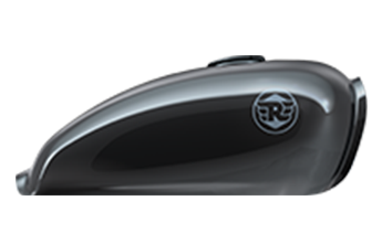 Shotgun 650 Sheet Metal Grey Petrol Tank