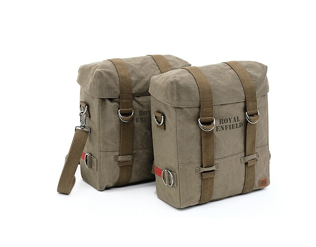 Olive Military Panniers