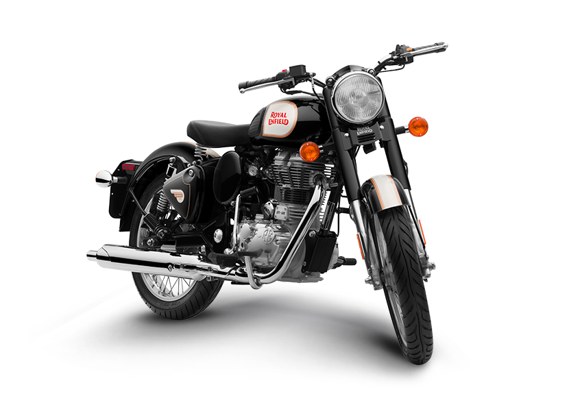 Classic 500 Black Front View