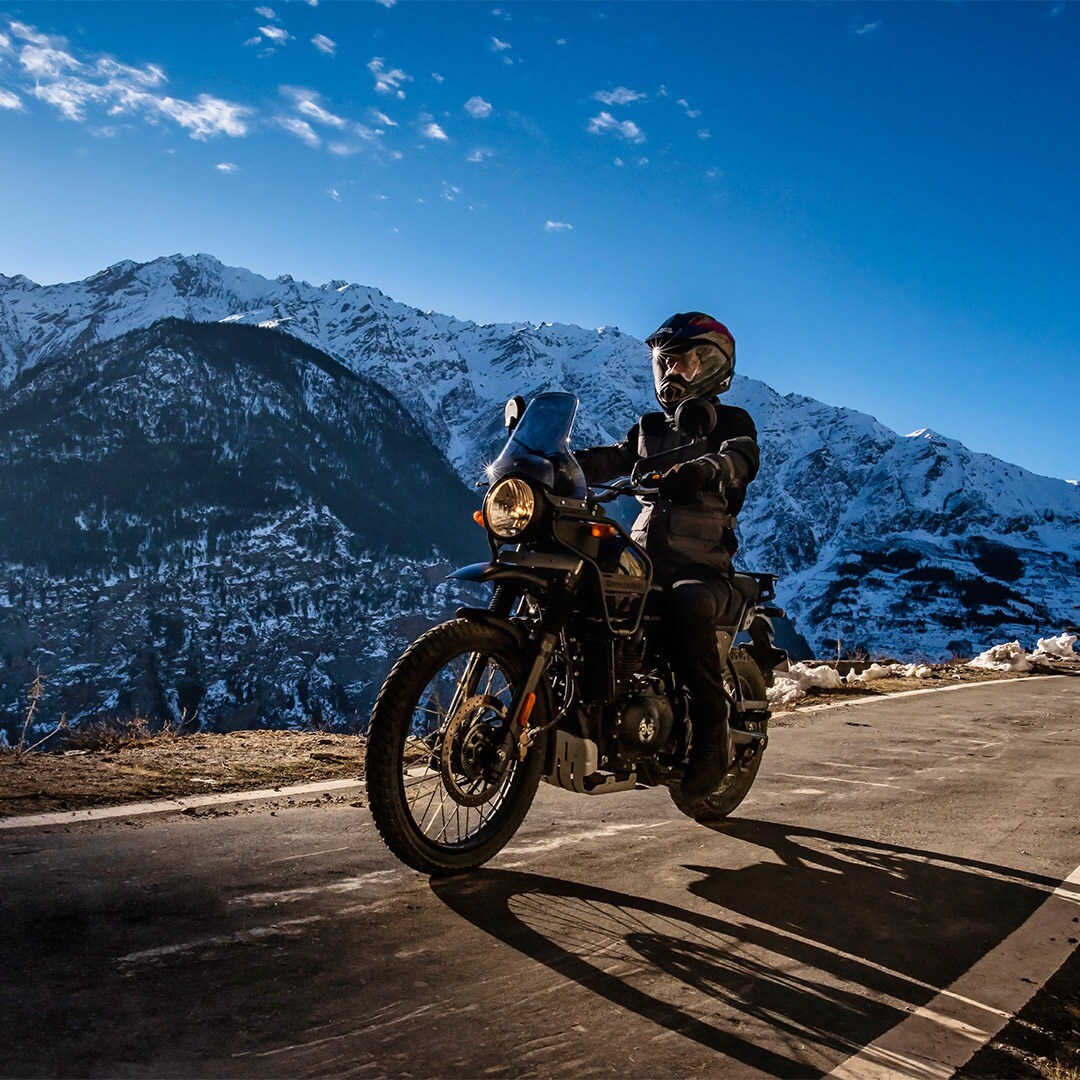 Adventorous Motorcycle Trip on Royal Enfield Himalayan 411 Motorbike