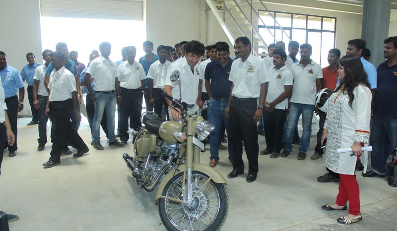 Royal enfield top company oragadam