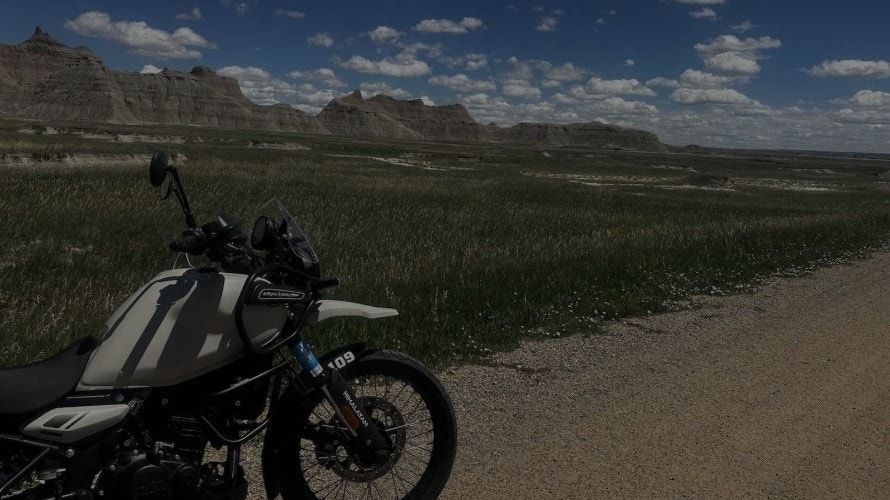 Himalayan 450 motorcycle available for rent with Vintage Rides USA